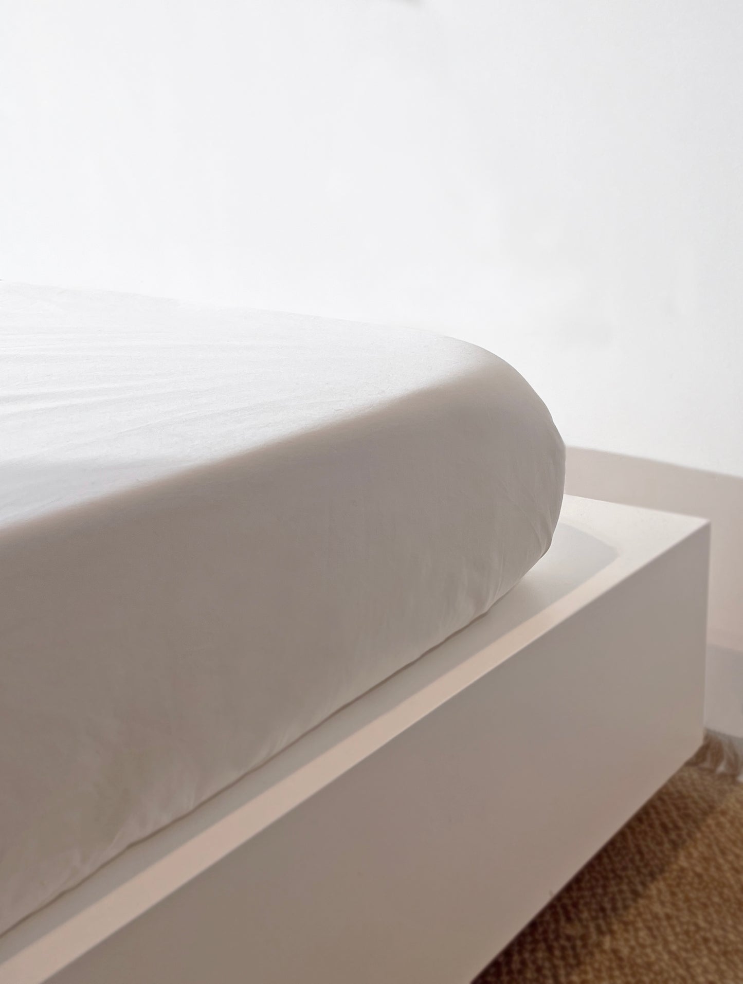 Lençol de Baixo 100% Algodão creme