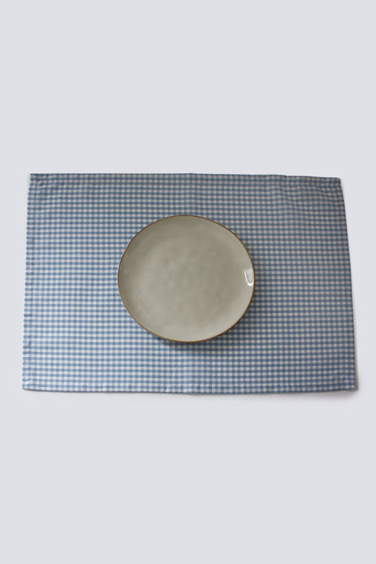 Blue Vichy Placemat (Pack of 2)